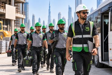 Manpower supply services, reliable and professional. Book now via WhatsApp.