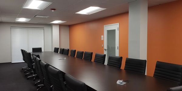 commercial tenant fit out conference room interior design 