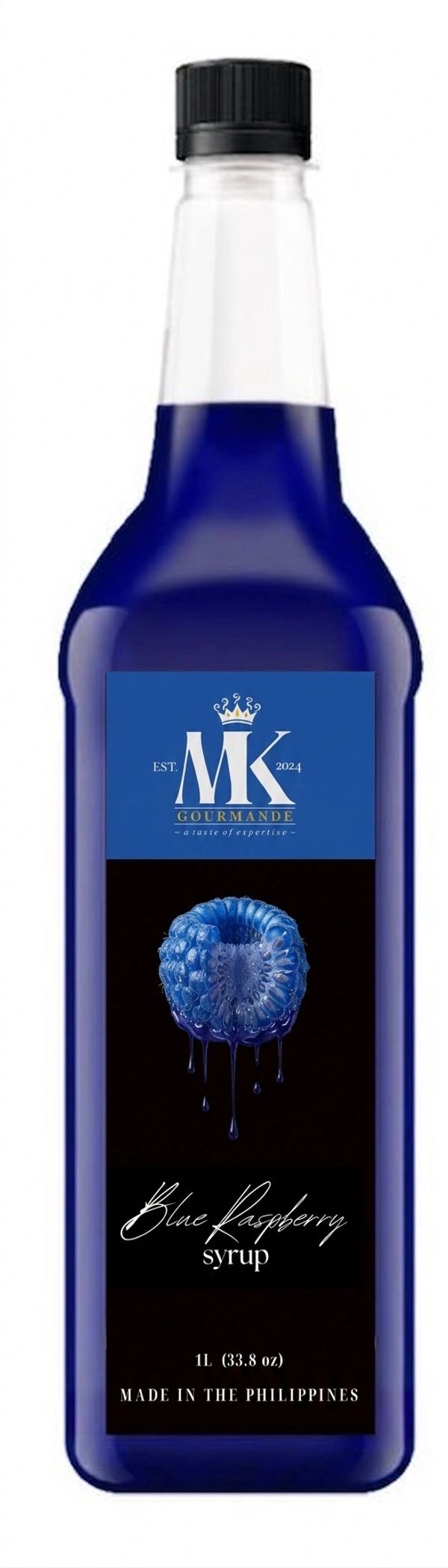 MK Gourmande Blue raspberry syrup