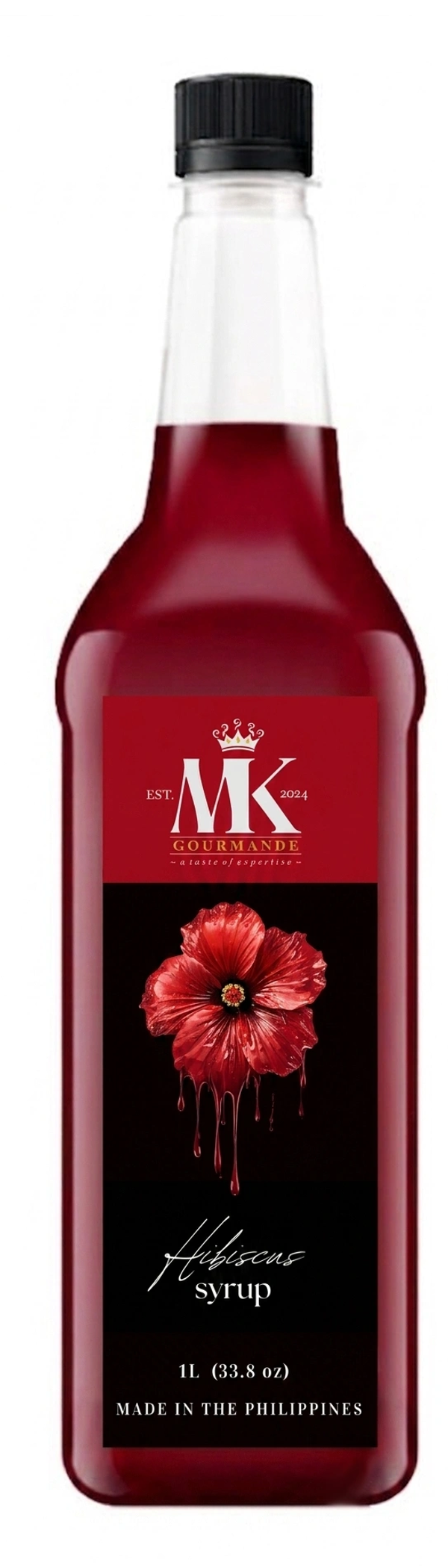 MK Gourmande hibiscus syrup.