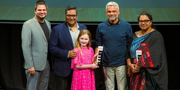 Arjun Burman, Gautam Goenka, Beatrix D’Arcy (Hansel & Gretel), Suresh Verkot and Binu Sivan.