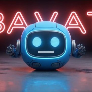 FQ3C™ goal creation bot named bavat in the center with his name in neon lights