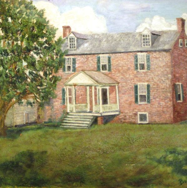 The Gove, built in 1832, sits alongside the Yeocomico River in Kinsale, Westmoreland County, Va.