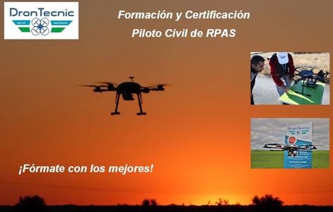 Cartel Cursos Piloto drone