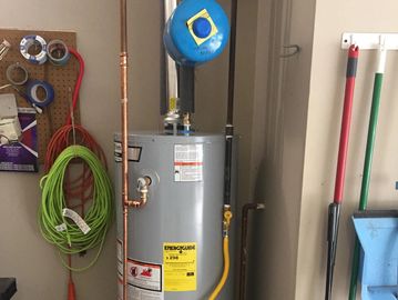 New water heater installation in Suwannee, Ga
