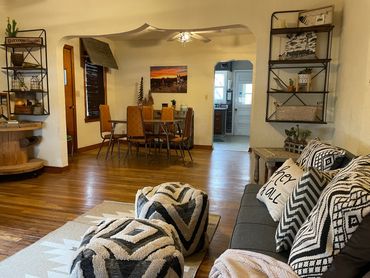 living & dining room