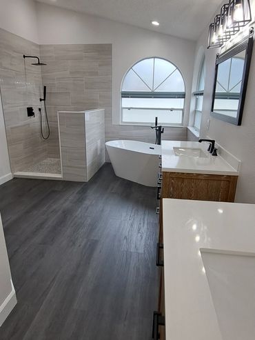 Master bathroom remodeling