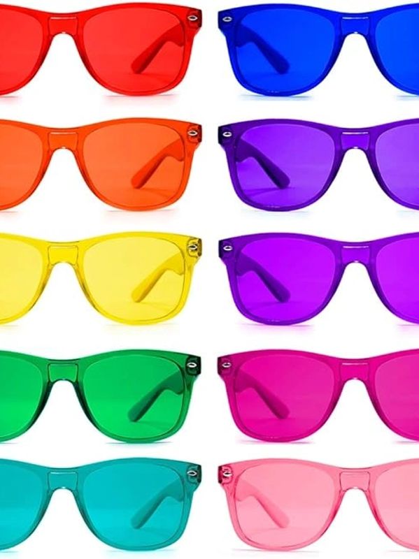 Chromotherapy glasses. Each color effects mood differently.