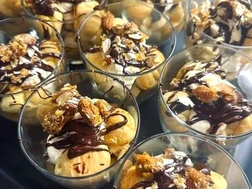 Banoffee Profiteroles