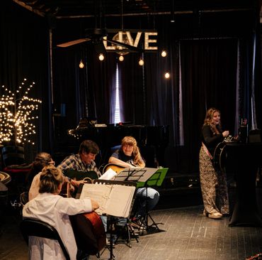 This is a picture of Ashlee and some of her students laughing probably because Ashlee is hilarious.