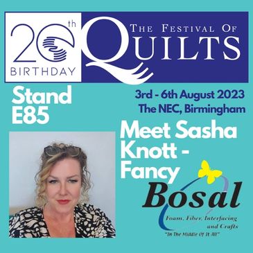 Festival of Quilts
Birmingham, UK 
August 2023
