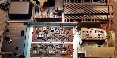 vintage repair restoration circuit board