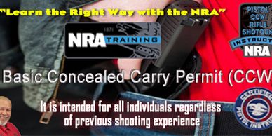 NRA Basic Concealed Carry Permit (CCW)