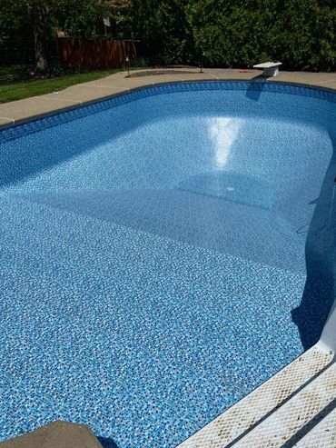 Garrett Swimming Pool Liner Installation, Mike Sheehan, Cincy Poolworks,
