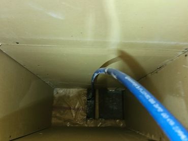 Comfort Air Duct Cleaning register return vent dust clean using vacuum and compressed air