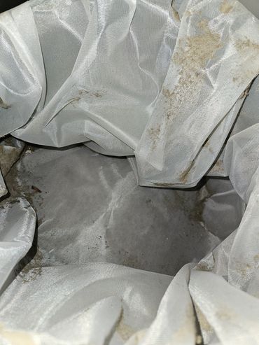 Vacuum bag after return cleaning supply is next Air duct cleaning comfort air breathe better easy