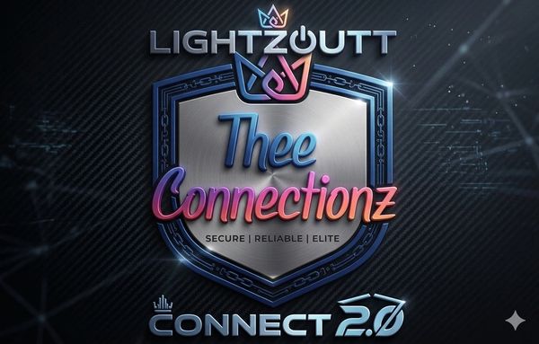 Brand logo for LightZoutt Thee Connectionz Connect 2.0.