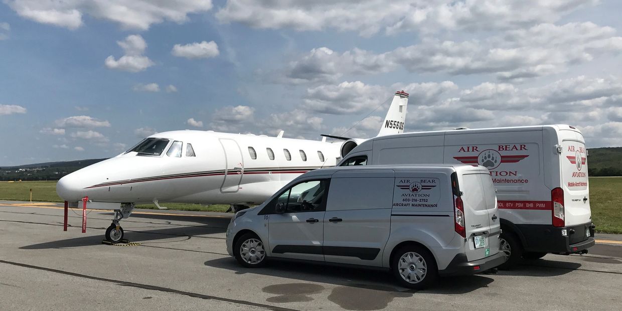 Mobile Aircraft Maintenance Services in Connecticut, Massachusetts, New Hampshire, Vermont and Maine