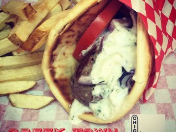 Greek Town Lamb Gyros