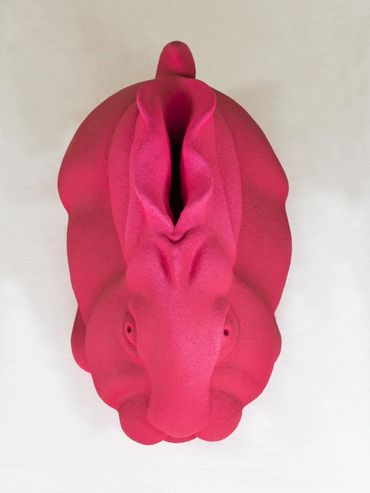 Coño Conejo
Arcilla refractaria pintada
19 x 20 x 35 cm