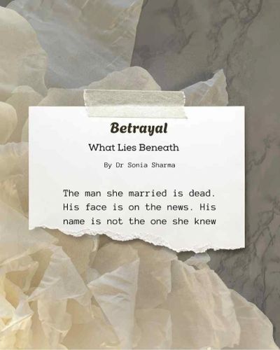 Betrayal - What Lies beneath. Indian fiction by Dr Sonia Sharma