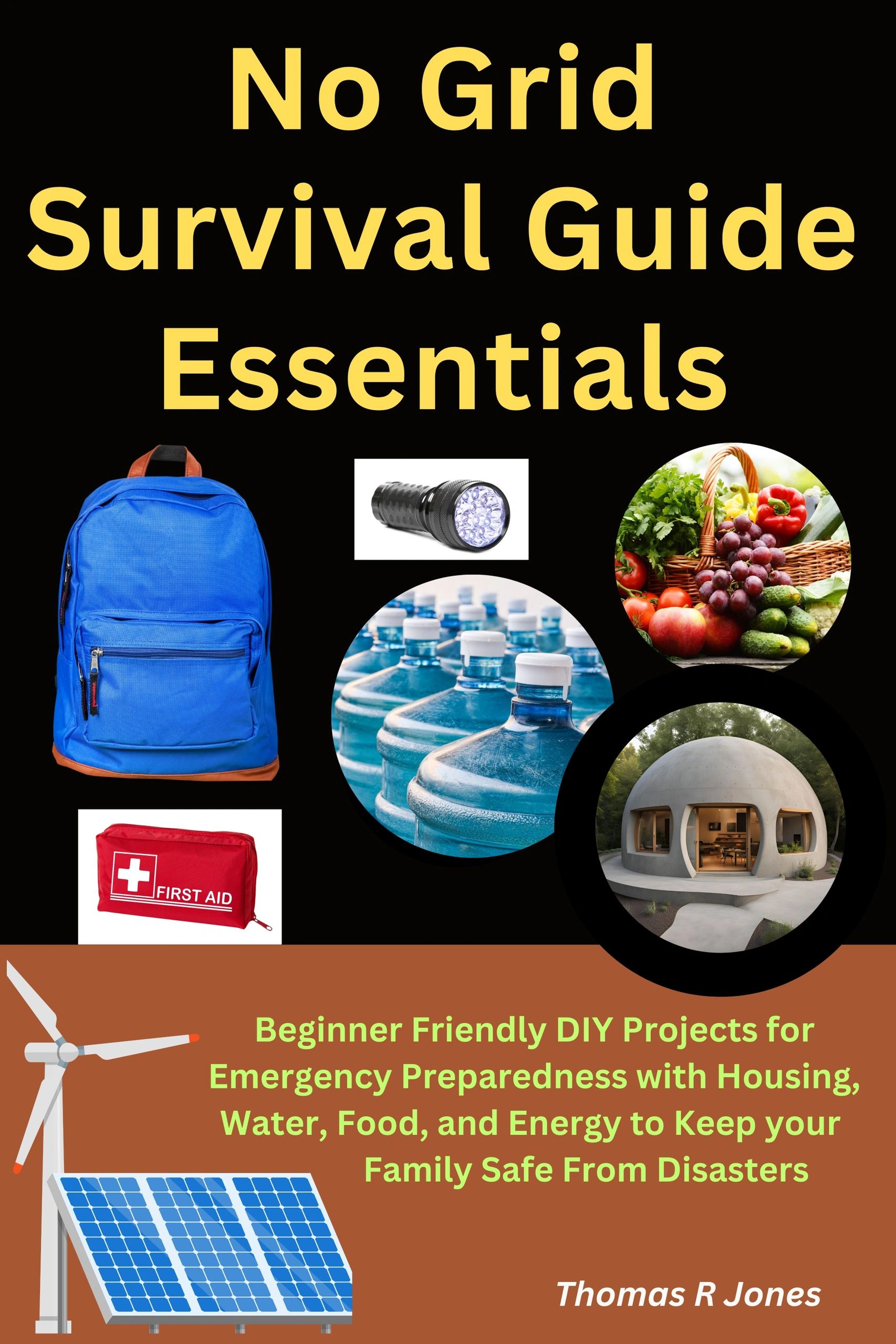 A book called No Grid Survival Guide Essentials to learn about emergency preparedness