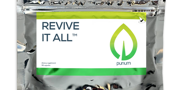 Purium’s Revive-It-All contains two very important ingredients. Acetyl L-Carnitine and Alpha Lipoic Acid.
