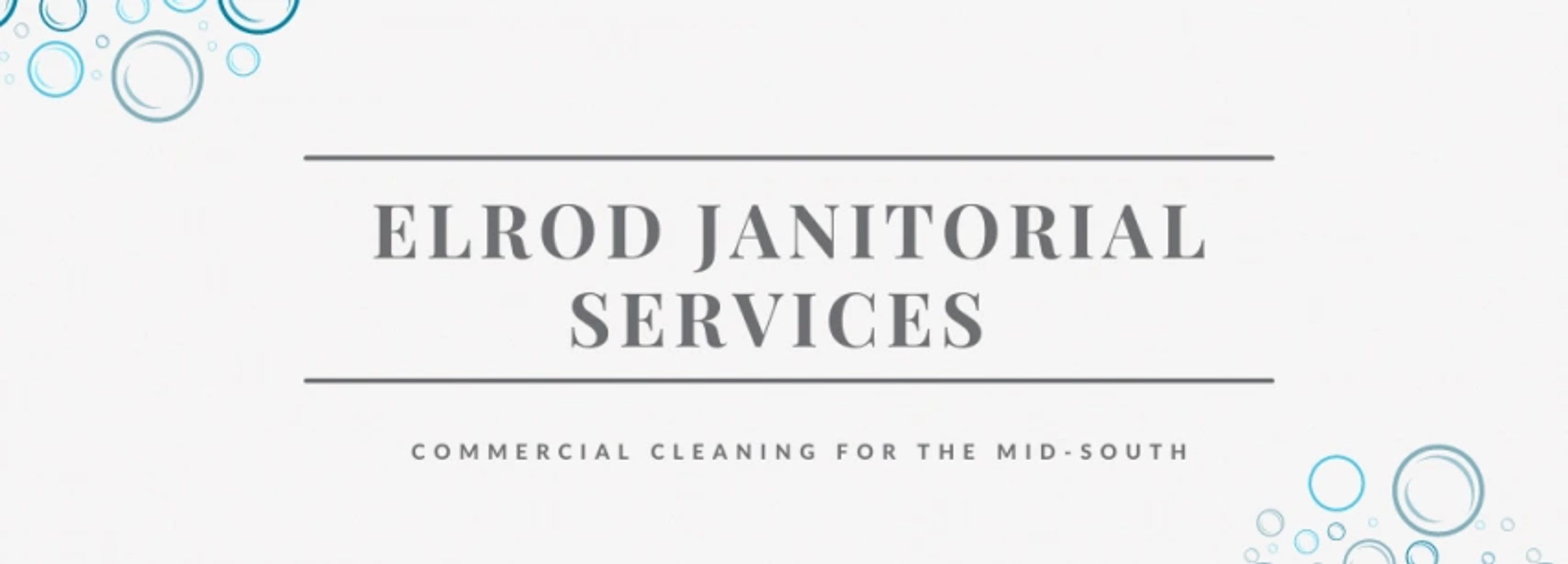 Elrod Janitorial Services banner