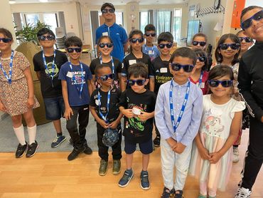 Children from deprived areas are given merchandise by London Spirit