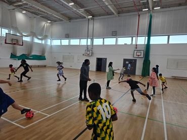 STREETS Camp football drills