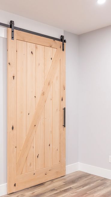 Barn door installation