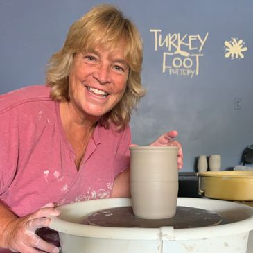 photo of Robin Smart of Turkey Foot Pottery and Smart Website Studios