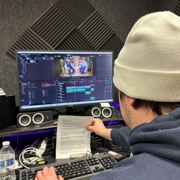 Behind the scenes editing a TV Travel Man story
