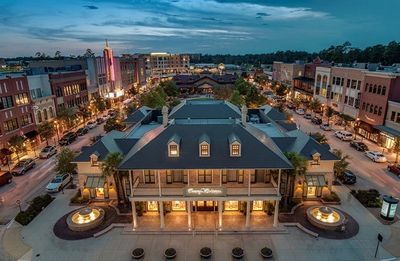 Market square in the woodlands