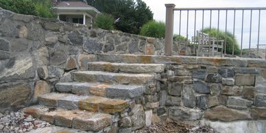 Stone Masonry Stairs