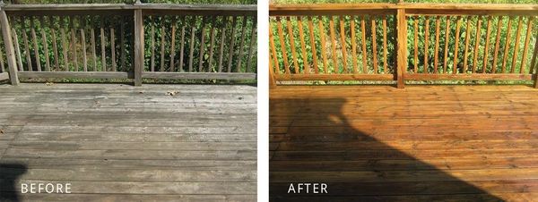 Deck Cleaning and Restoration