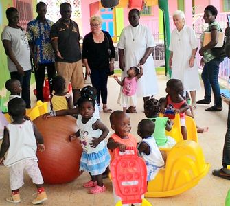 A l’orphelinat d’Adiaké