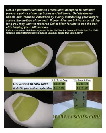 C and C MOTORCYCLE SEATS