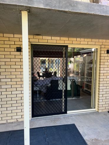 Sliding glass door upgrade