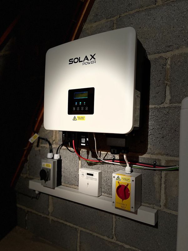 SolaX Inverter, Solar Power, Integrity Energy Solutions, North East Renewable, Approved Installer