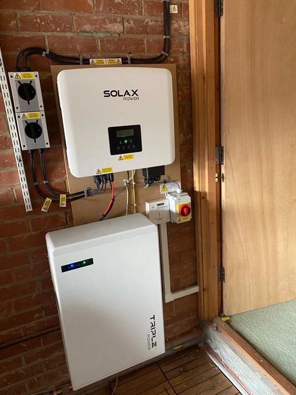 SolaX Power Battery and Inverter, Solar Install, Integrity Energy Solutions, Approved Installers