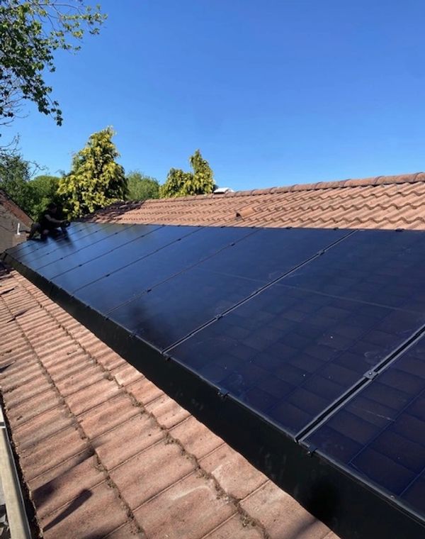 Solar Skirt, Bird Protection, Solar Install, On Roof, Integrity Energy Solutions, North East