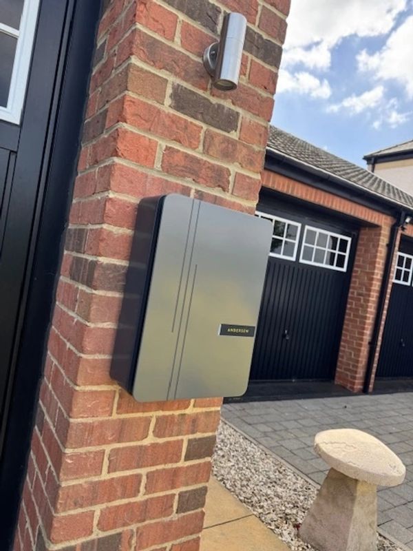Andersen A3 EV Car Charger, Approved Installer, Integrity Energy Solutions, North East Installers