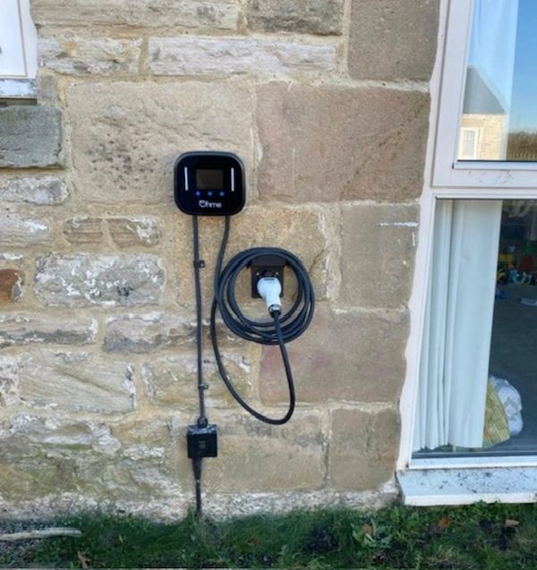 Ohme EV Car Charger, Installation, Wall Mounted, Integrity Energy Solutions, Renewables