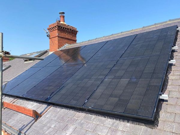 Solar Panels, On Roof System, Integrity Energy Solutions, Renewable and Electrical Contractors