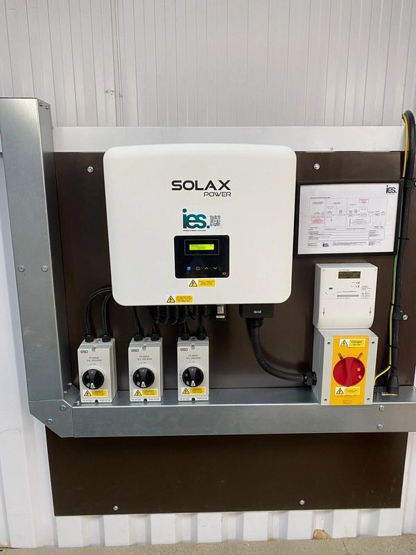 SolaX Power Install, Battery and Inverter, Integrity Energy Solutions, Solar Specialist, North East