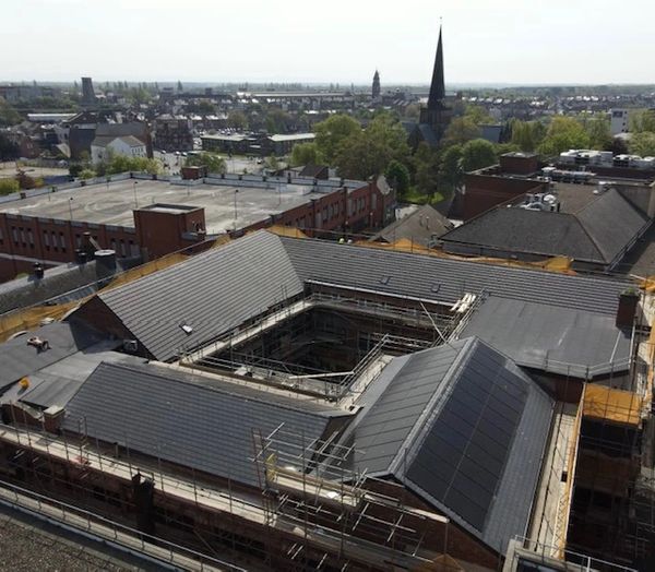 Integrity Energy Solutions, Solar System, The Northern Echo Building, North East of England