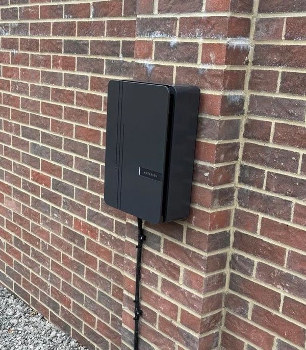 Andersen EV Car Charger, Solar Compatible, Approved Installer, Integrity Energy Solutions