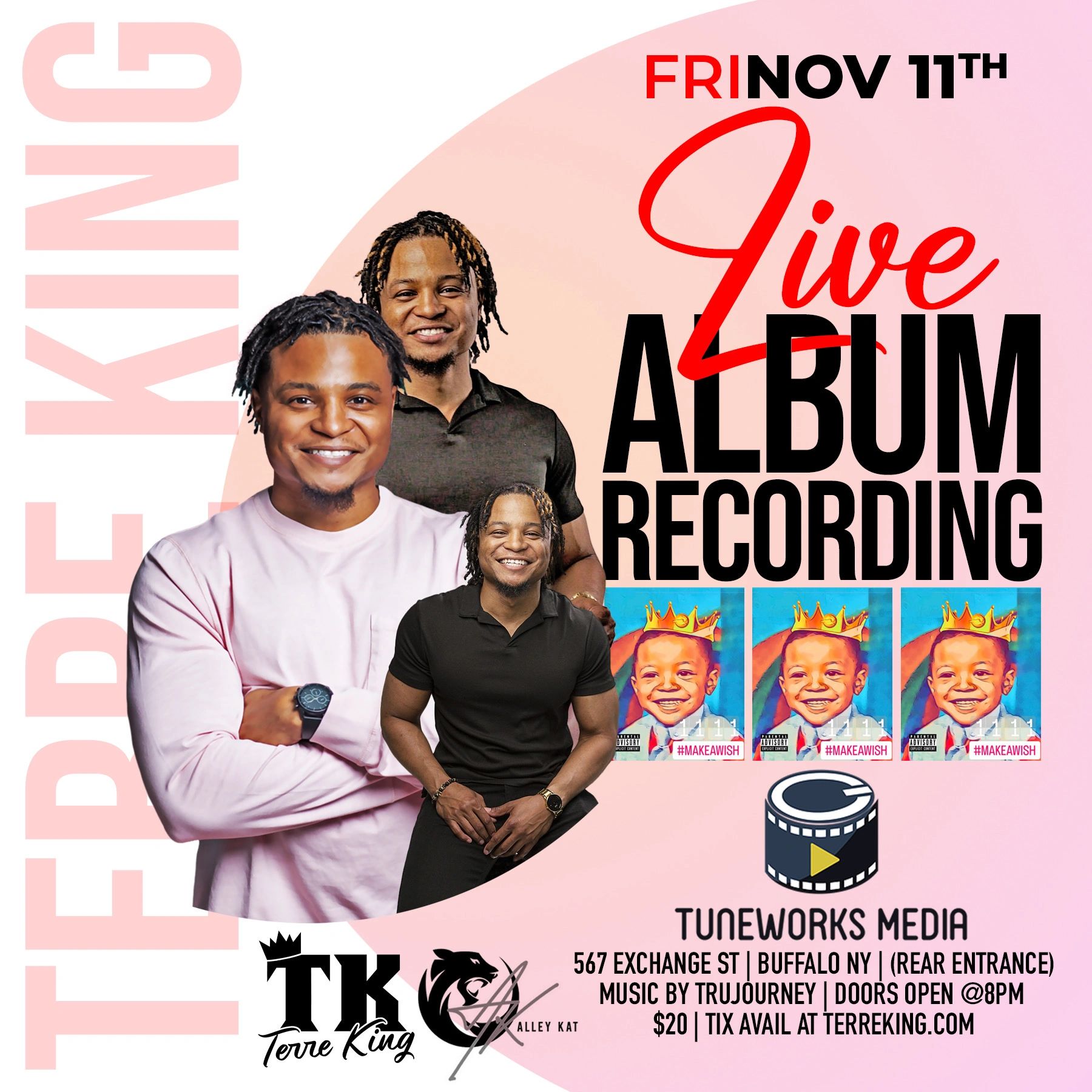 Live Comedy Album Recording
11/11
Make A Wish