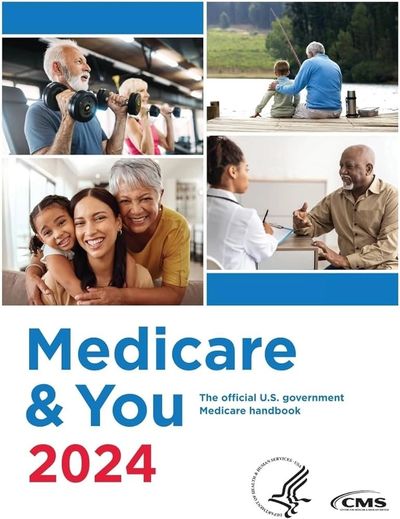 Medicare & You 2024 official handbook cover.